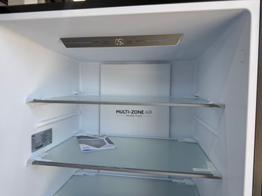 Factory second Haier HRF420BEC is a 433L bottom mount refrigerator